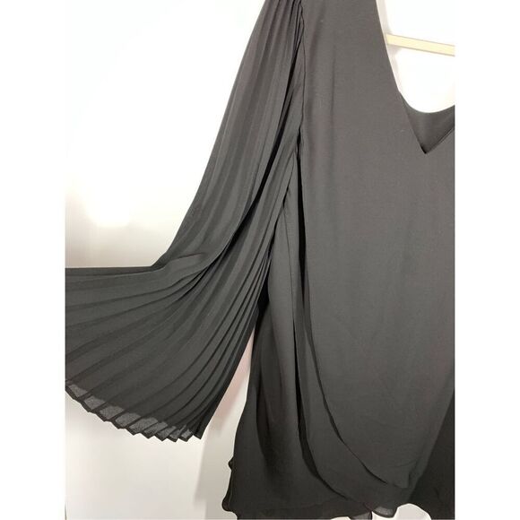 Laurie Felt Women's Long Sleeve V-Neck Pullover Pleated Blouse Size 1X - Picture 4 of 7